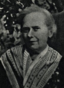 Elžbieta Daugvilienė. Apie 1945 m.