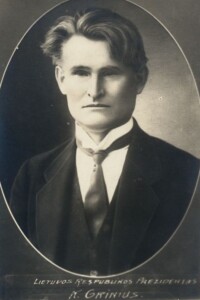 Kazys Grinius. 1926 m.