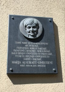 Atminimo lenta (A. Mickevičiaus g. 15). 2022 m.