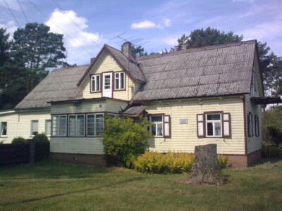 Atminimo lenta pažymėtas namas J. Janonio g. 38 (Kačerginė, Kauno r.). 2015