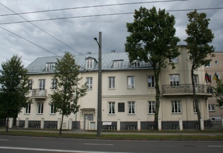 Kauno miesto muziejaus M. ir K. Petrauskų skyrius (K. Petrausko g. 31). 2023 m.