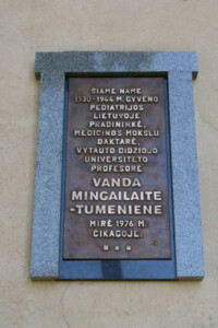 Atminimo lenta (Parodos g. 18). 2006 m.
