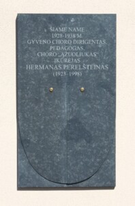 Atminimo lenta (Vytauto pr. 58). 2024 m.